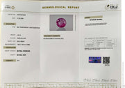 2.25/CT Natural Old Burma Ruby with IIGJ Govt. Lab Certificate-15737S204525